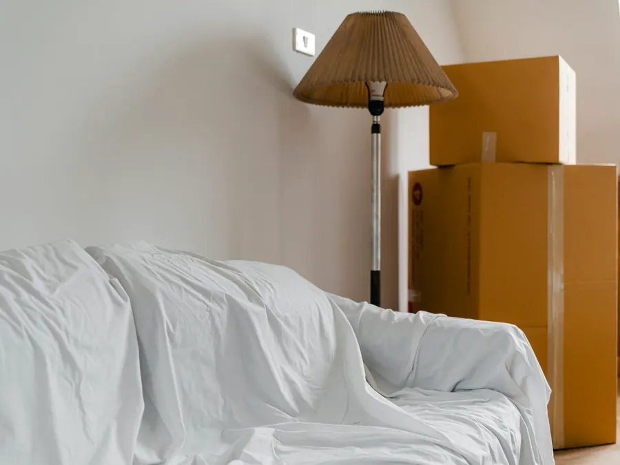 Depósitos individuales con cajas organizadas